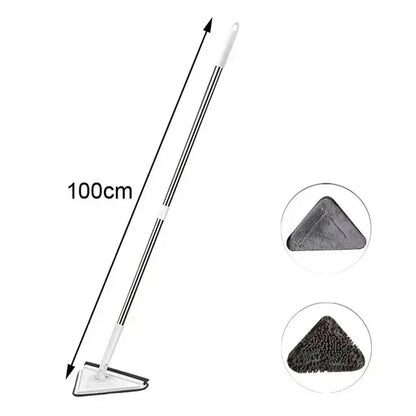 360° Spin Cleaning Rotatable Triangle Mop