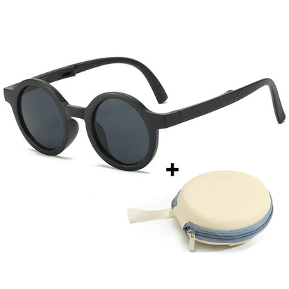 Kids Sun Protection Sunglasses+Storage Box