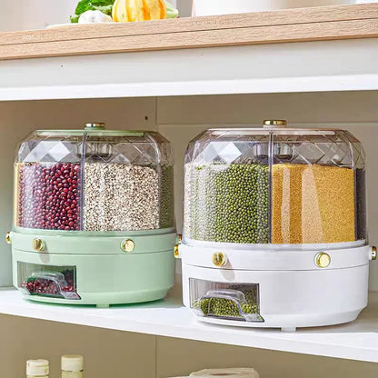 Kitchen 360 Degree Rotating Storage Box