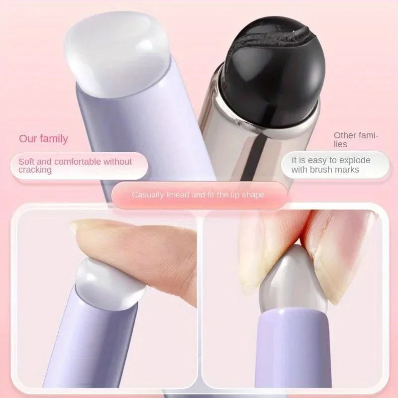 Portable Silicone Lipstick Balm Applicator