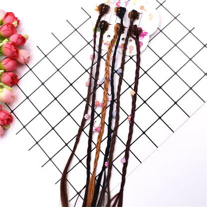 Kids Colorful Braids Hair Extension