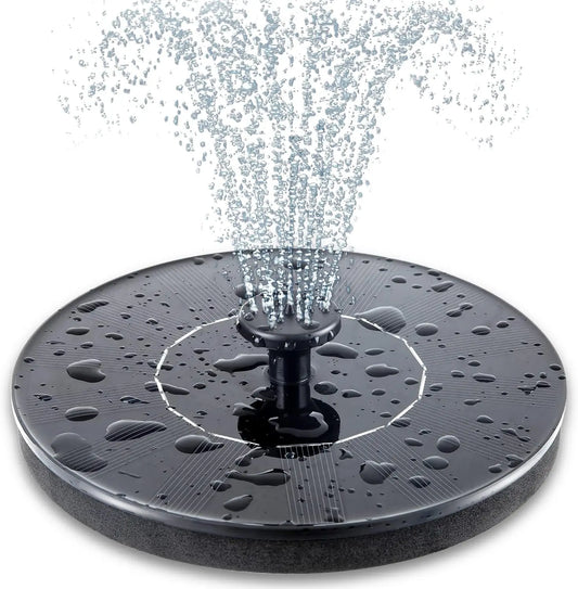 Outdoor Solar Bird Bath Fountain Pump