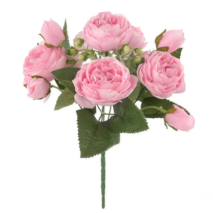 Fake Roses Silk Peony Artificial Flowers Cheap