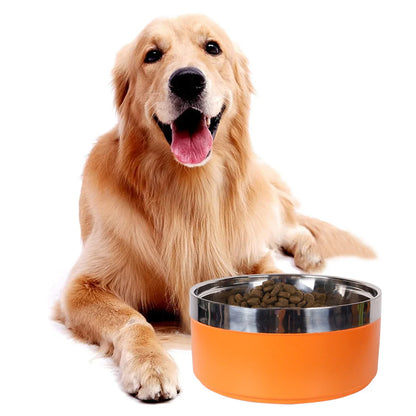 Pet Stainless Steel Fashionable Plain Bowl