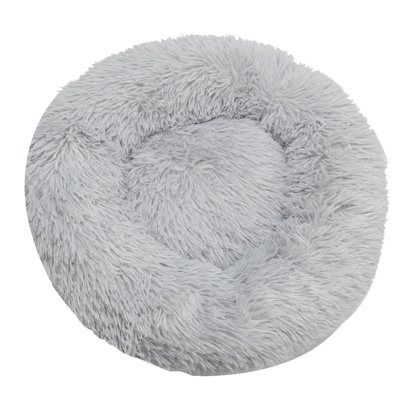 Dog Washable Winter Warm Round Bed
