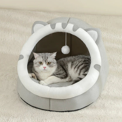 Cat Kitten Cave Cushion Warm Sleeping House