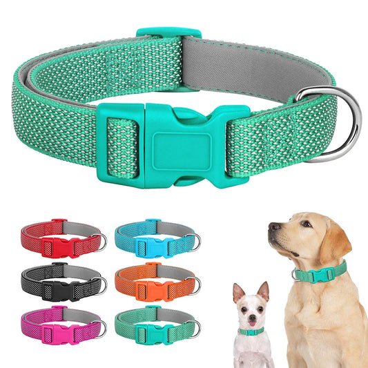 Dog Durable Reflective Nylon Collar