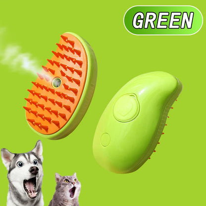 Cat 3 in 1 Electric Steam Massage Brush