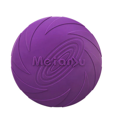 Dog Silicone Flying Disc Chew Toy