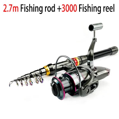 Outdoor Carbon Fiber Fishing Rod Reel
