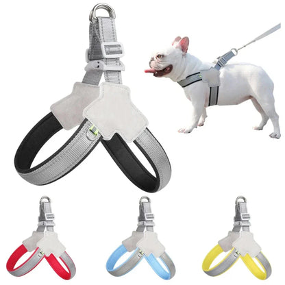 Dog Reflective Harness Vest Set