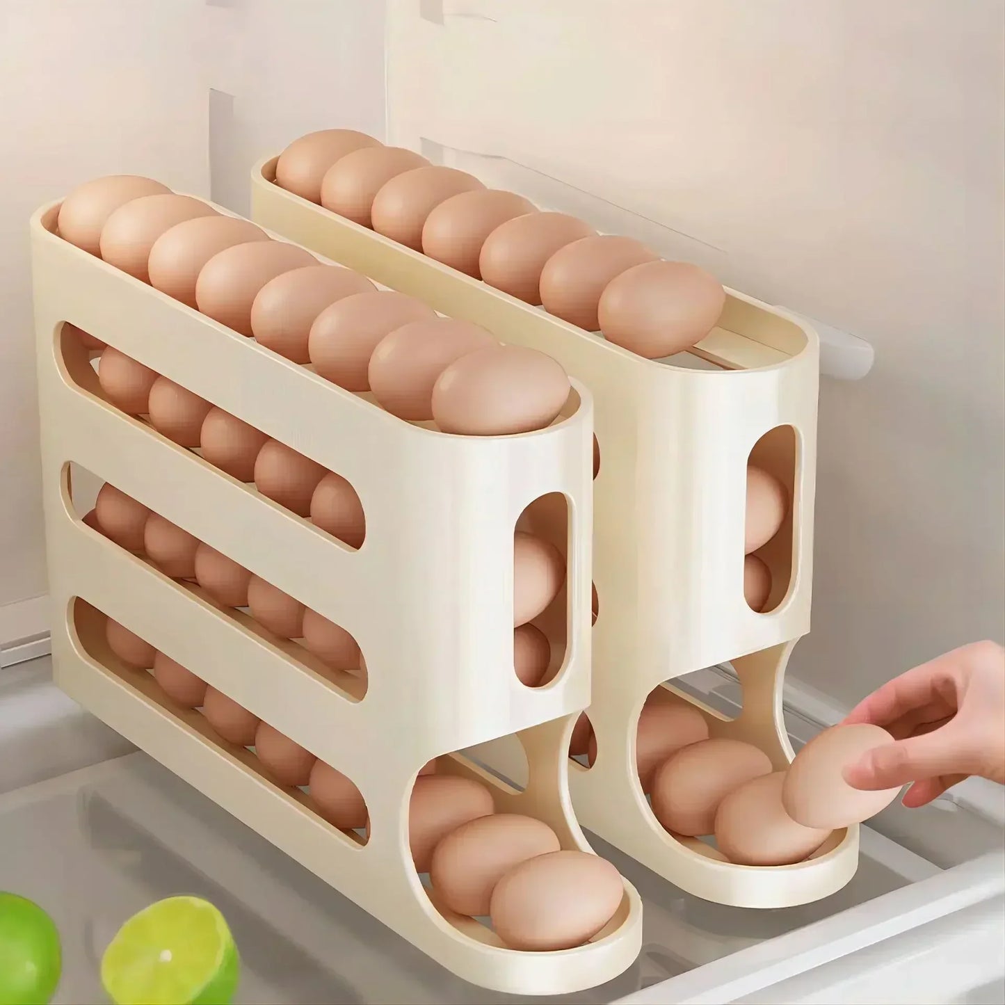Ladder Style 2-4-layer Slide Egg Storage Box