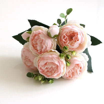 Fake Roses Silk Peony Artificial Flowers Cheap