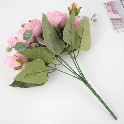 Fake Roses Silk Peony Artificial Flowers Cheap