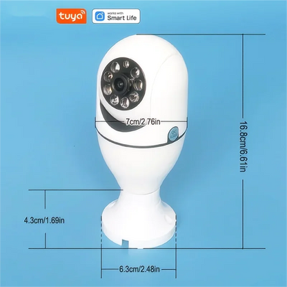 Smart Home Bulb Wifi Surveillance Camera