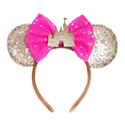 Kids Disney Castle Mickey Ear Headband
