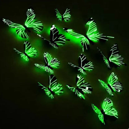 3D Luminous Butterfly Creative Wall Sticker
