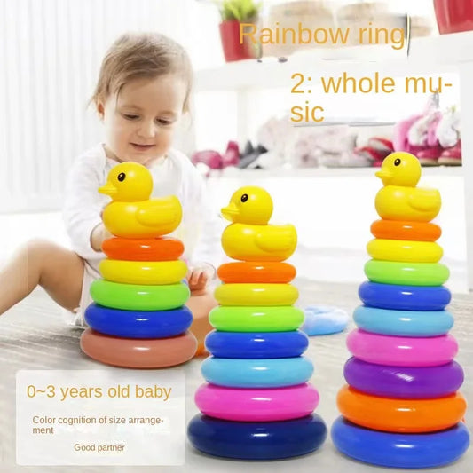 Duck Rainbow Stacking Toy