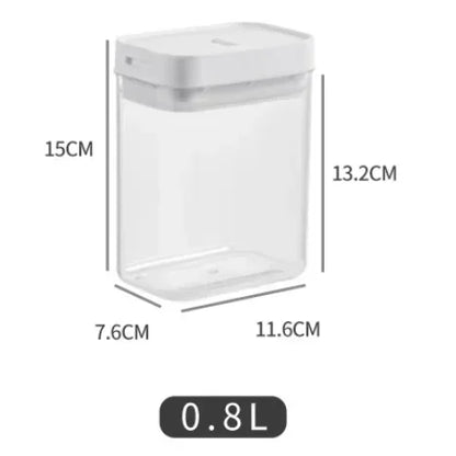 Sealed Food Storage Cereal Candy Dried Jar