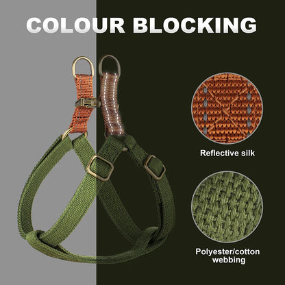 Dog Reflective Custom Nylon Harness Vest