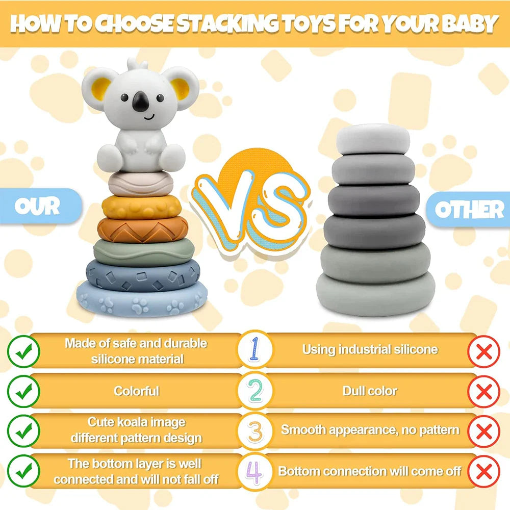 Baby Intellectual Stacking Tower Toy