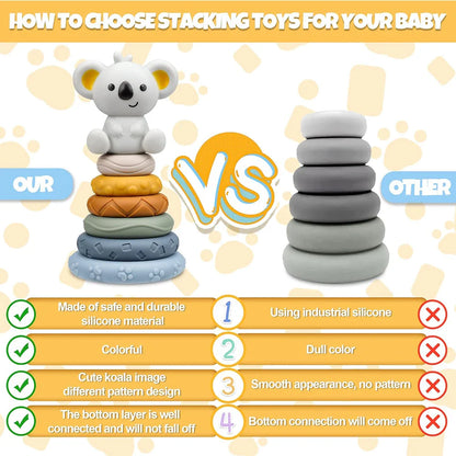 Baby Intellectual Stacking Tower Toy