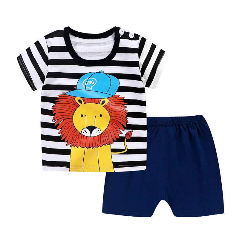 Baby Short Sleeved Suit T-shirt