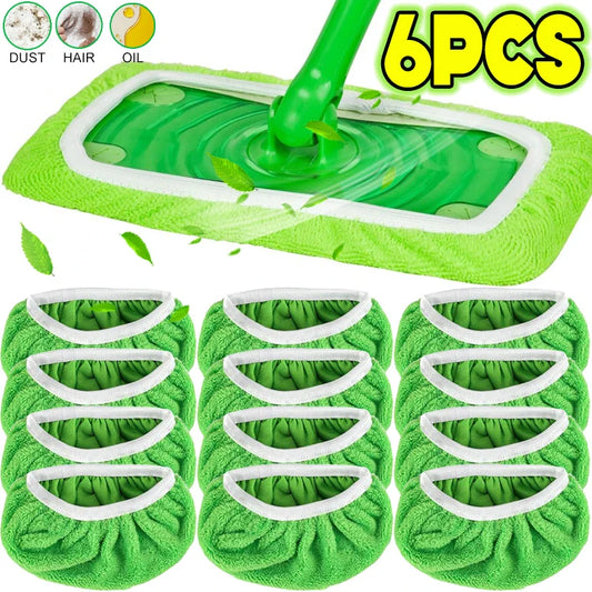 Dry Cleaning Cloths Reusable Microfiber Mop