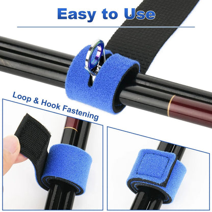 Elastic Cable Fishing Rod Holder