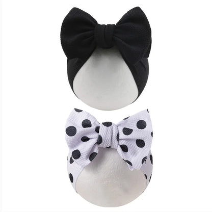Baby Lepoard Flower Pirnt Bullet Headband