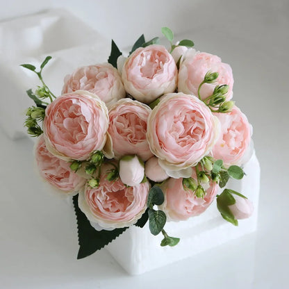 Fake Roses Silk Peony Artificial Flowers Cheap