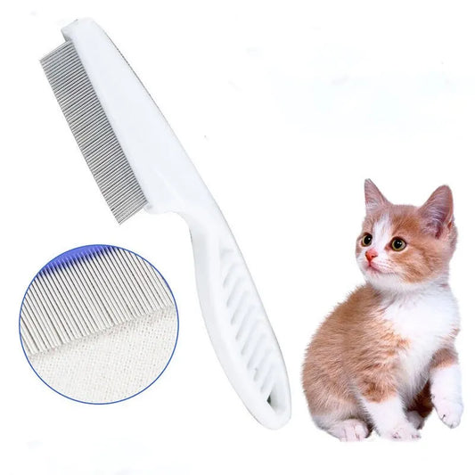 Dog Hair Removal Stainless Steel Flea Comb