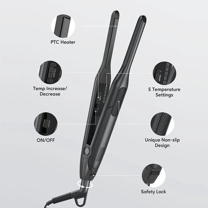 Professional Hair Straightener Curler Iron