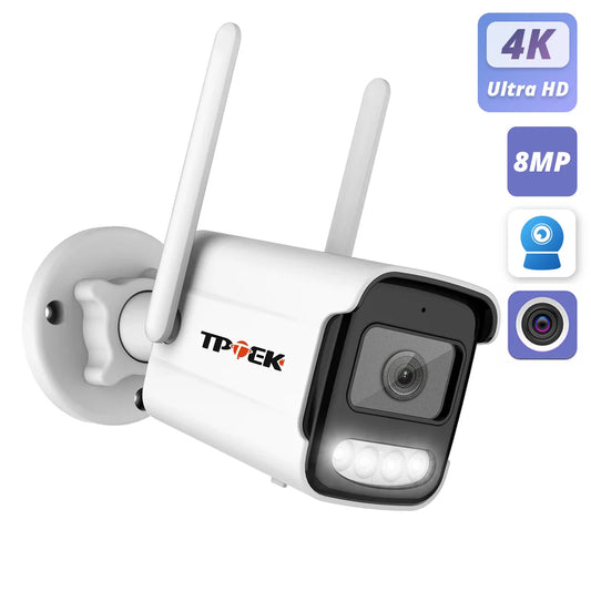 4K 8MP IP Outdoor Security Camera