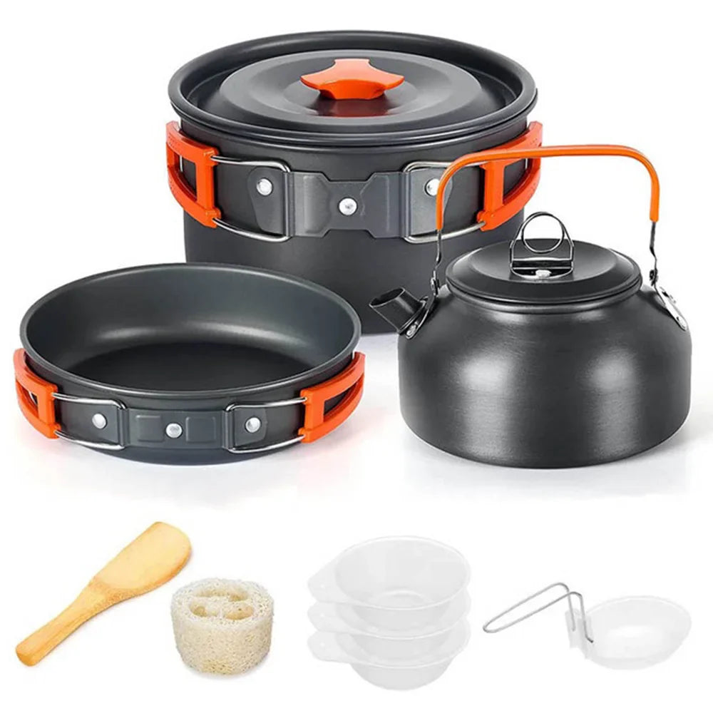 Non-stick Outdoor Camping Cooking Set