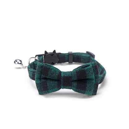 Pet Elastic Adjustable Collar Bow Tie