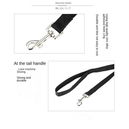 Dog Tracking Chain Nylon Leash