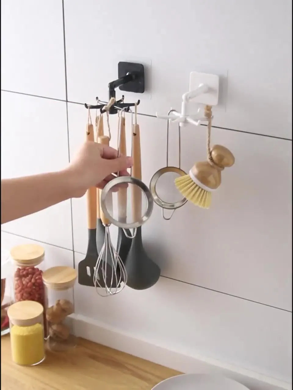 Kitchen Hole-free Multifunctional Creative Hook