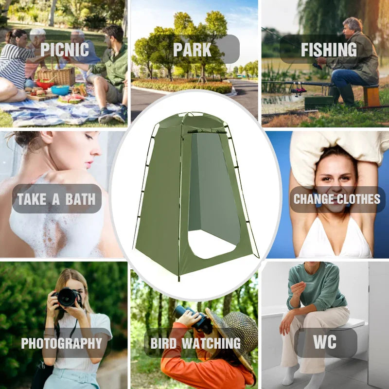 Outdoor Waterproof Portable Privacy Shower Tent