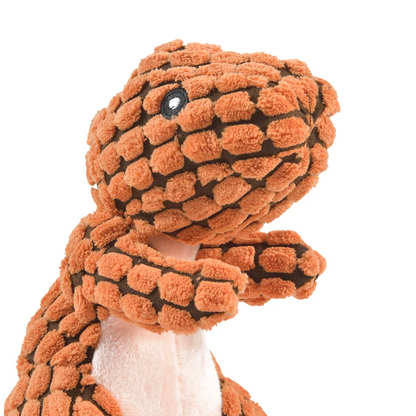 Dog Plush Dinosaur Interactive Chew Toy