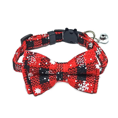 Pet Elastic Adjustable Collar Bow Tie