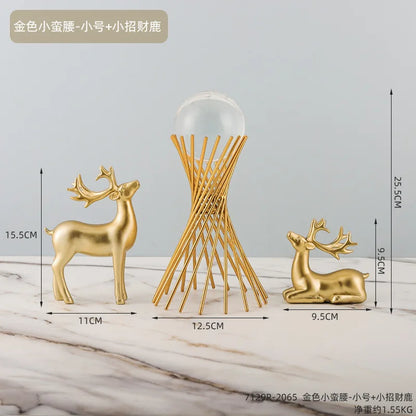 Nordic Light Luxury Crystal Ball Ornaments