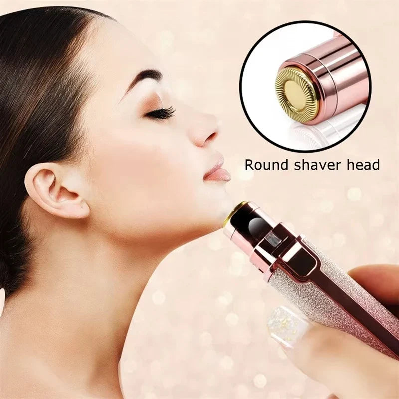 LED Ligh Face Hair Remover Trimmer