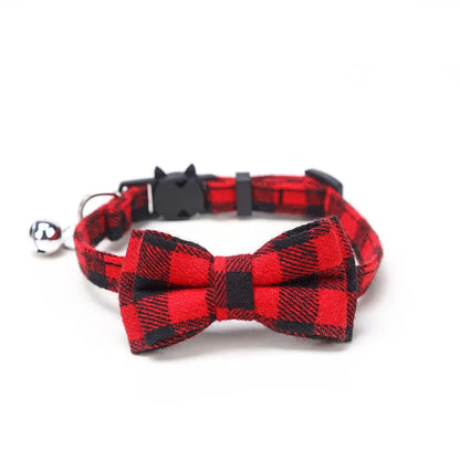 Pet Elastic Adjustable Collar Bow Tie