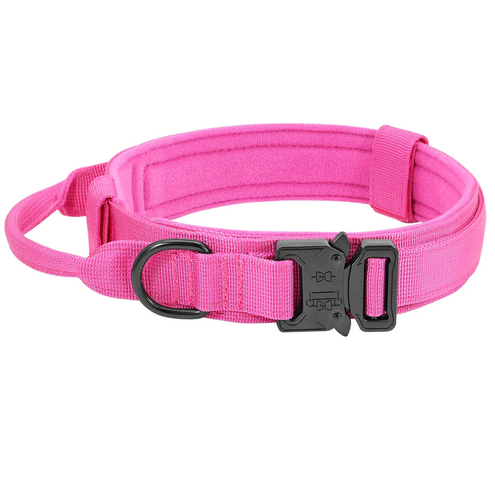 Dog Durable Tactical Collar Leash Set