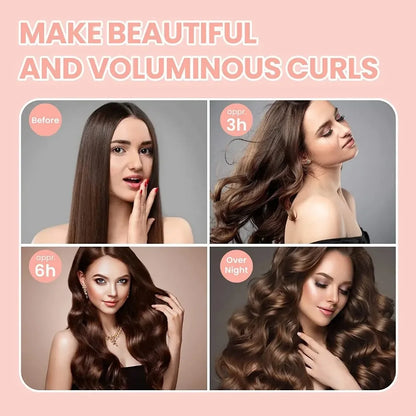 Heatless Hair Curls Foam Roller