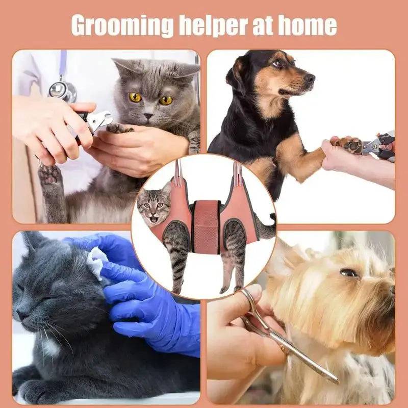 Pet Grooming Hammock Helper Bag