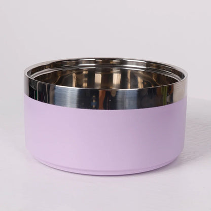 Pet Stainless Steel Fashionable Plain Bowl
