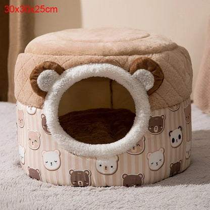 Cat Warm Sleeping Bed House