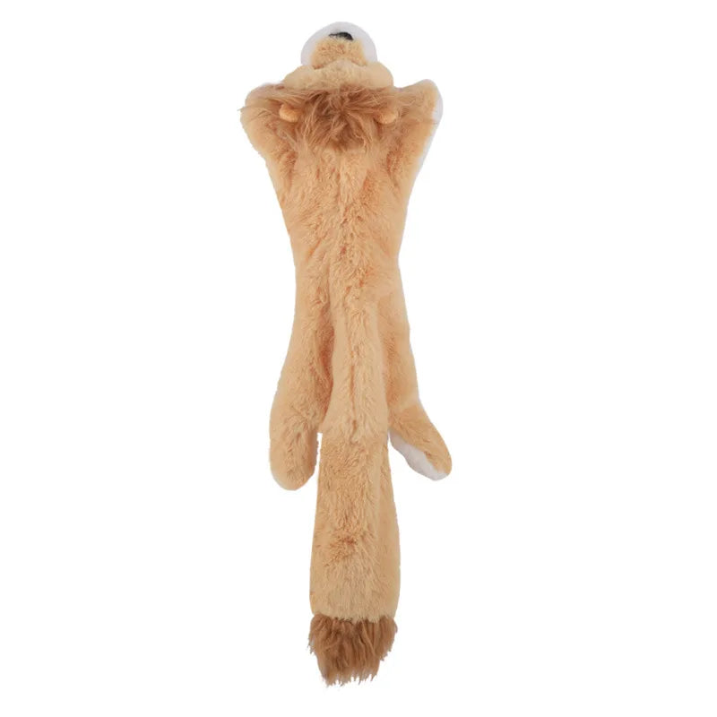 Dog Plush Dinosaur Interactive Chew Toy